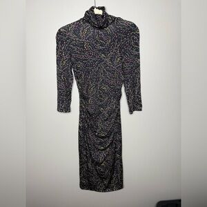 DIANE vonFURSTENBERG Lillianetta Silk Dress Small
